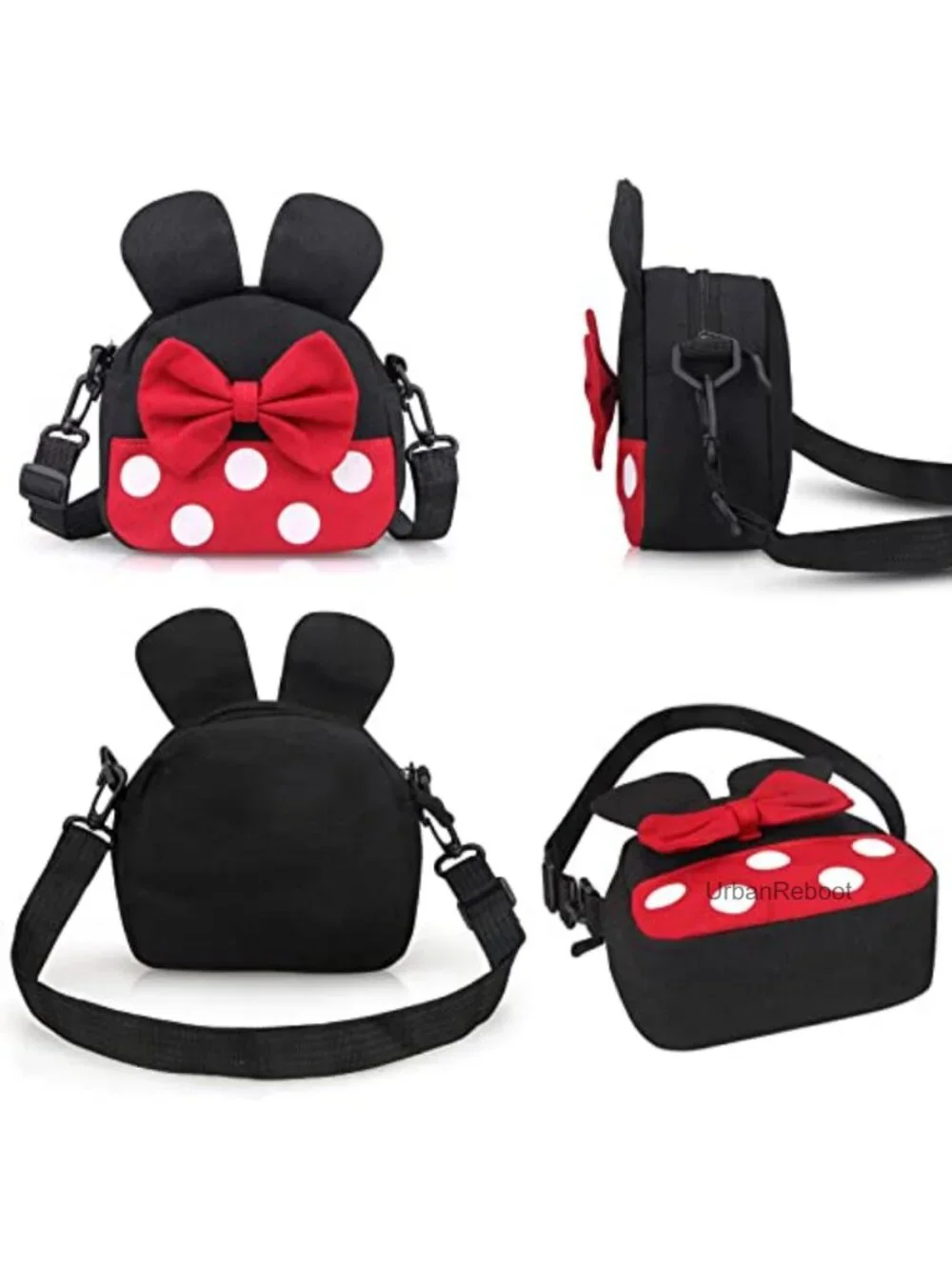 Toddler Girls Canvas Crossbody Purse Mini Cartoon Bag